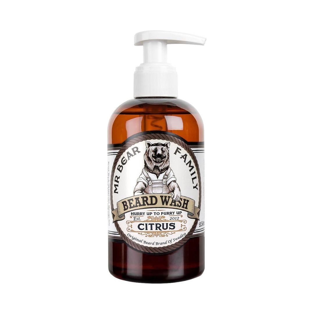 Mr Bear Family - Beard Wash skjeggsjampo (Citrus) - KOMÉ.NO