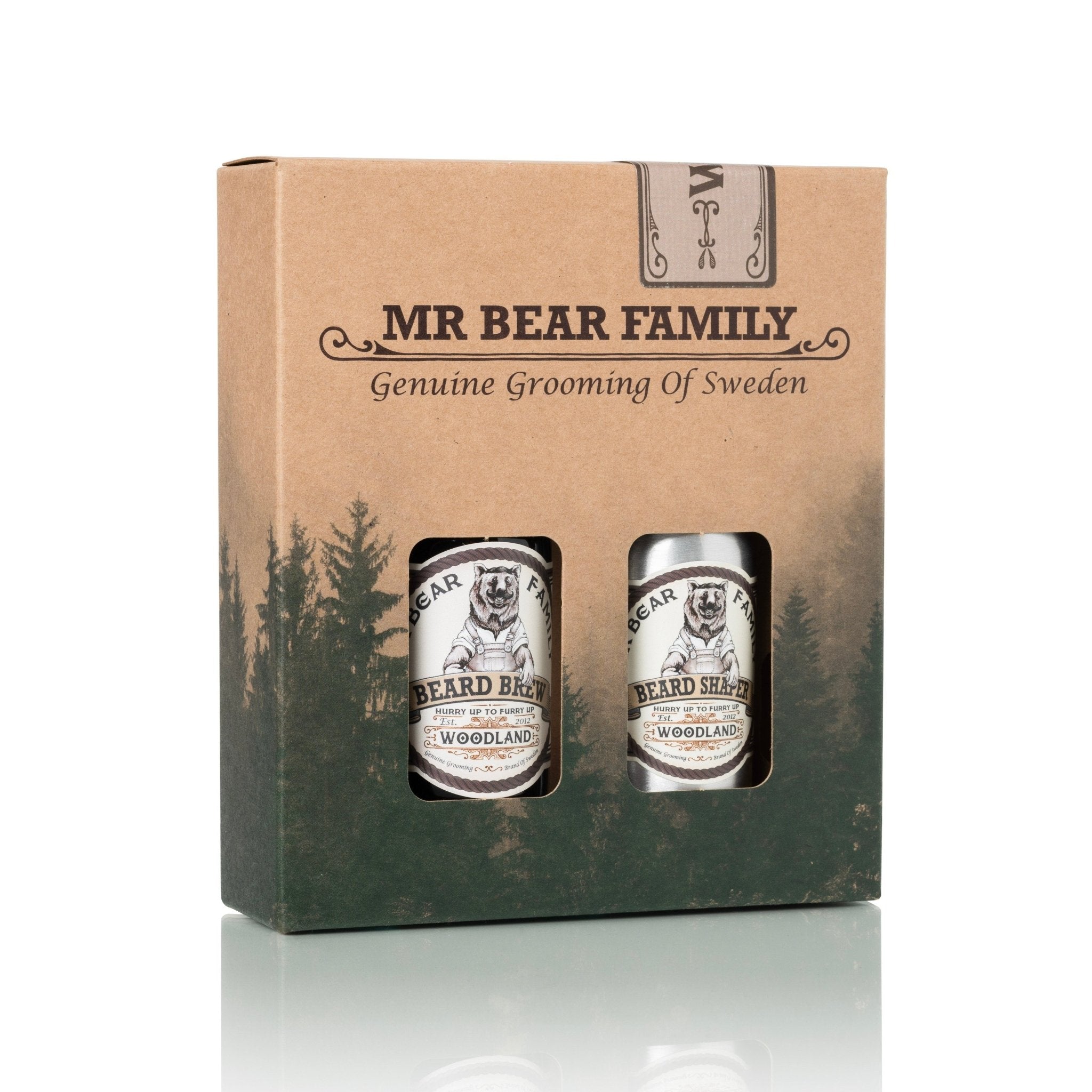 Mr Bear Family - Brew & Shaper skjeggsett - KOMÉ.NO