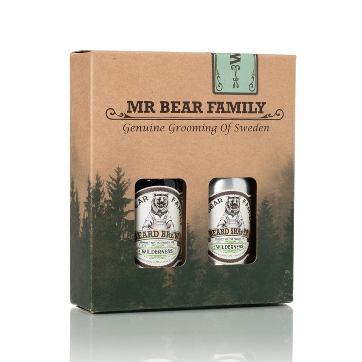 Mr Bear Family - Brew & Shaper skjeggsett - KOMÉ.NO