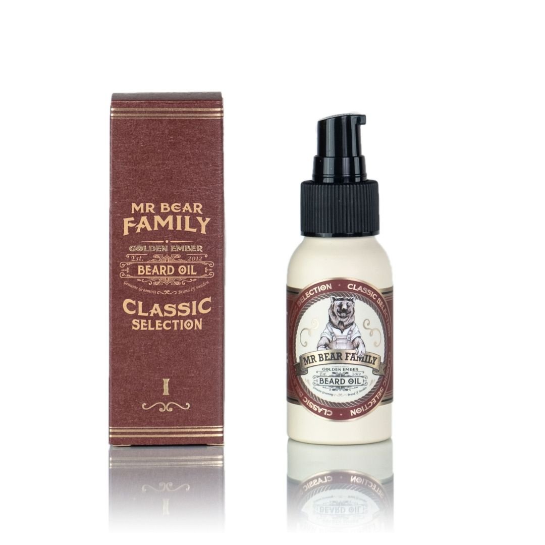 Mr Bear Family - Golden Ember Beard Oil 50ml - KOMÉ.NO