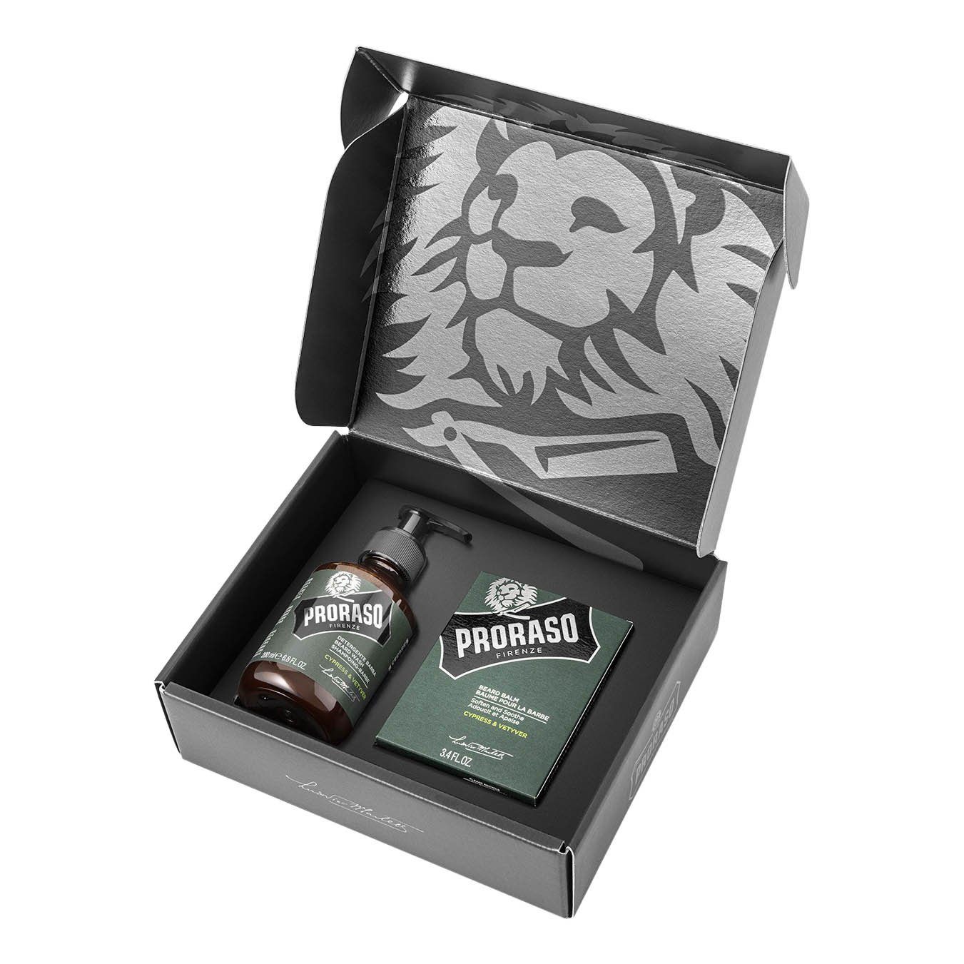 Proraso Duo Pack sjampo og skjegglotion Gavesett - Skjegg Proraso 